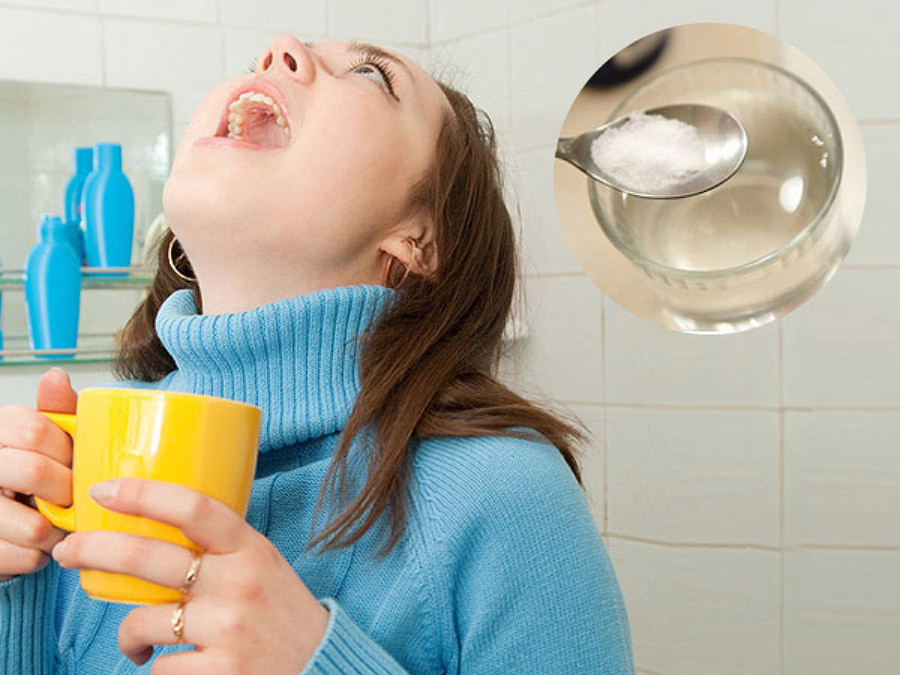 Sử dụng nước muối sinh lý súc miệng được hay không?